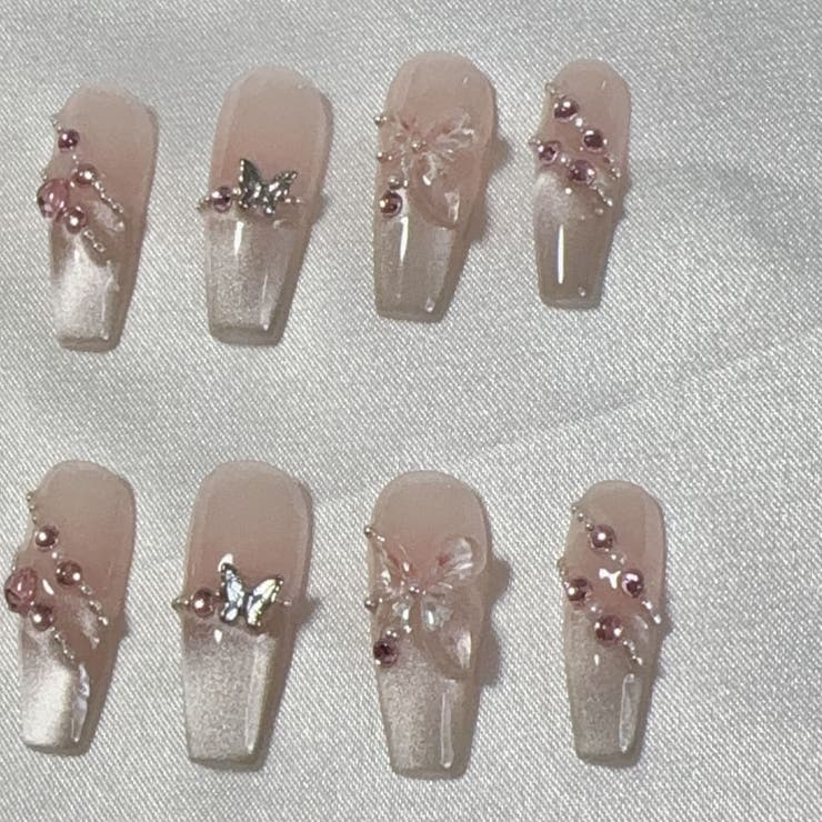 ネイルチップ 蝶々 ハート | shoppinggo | 詳細画像9 