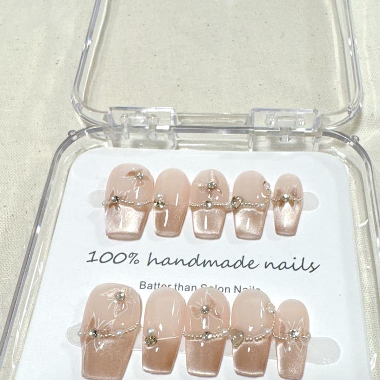 ネイルチップ ショート ブライダル | shoppinggo | 詳細画像3 