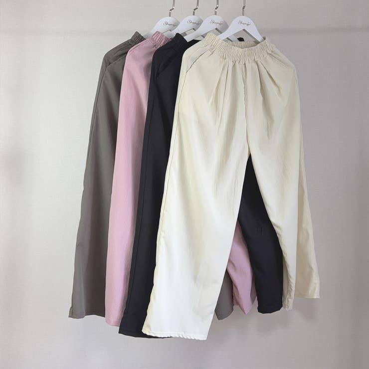 夏服 ワイドパンツ サマーパンツ | shoppinggo | 詳細画像2 