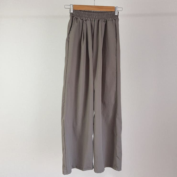 オリーブ | 夏服 ワイドパンツ サマーパンツ | shoppinggo