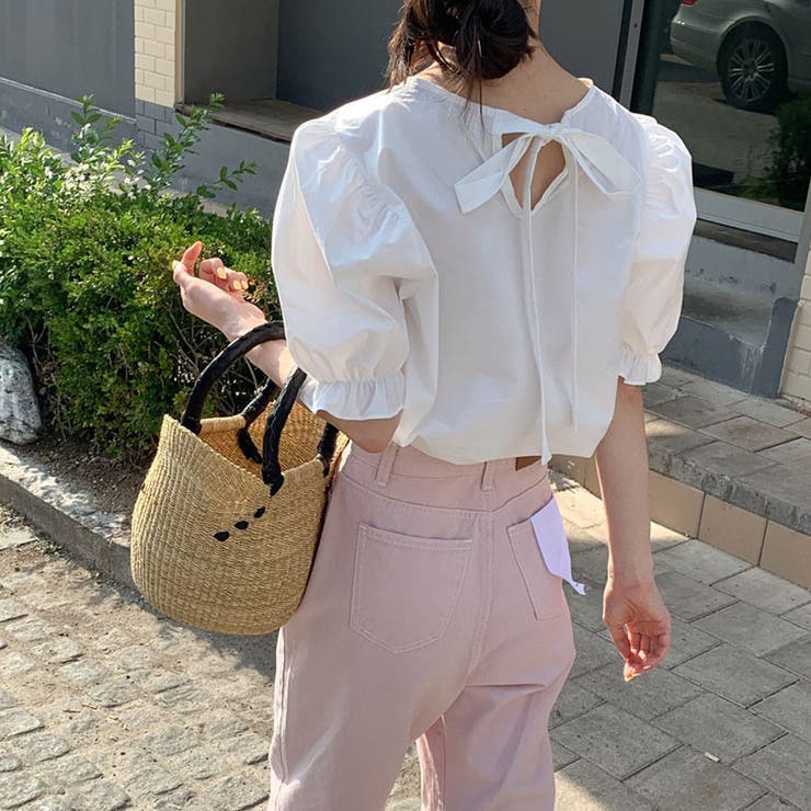 ブラウス バックリボン シャツ | shoppinggo | 詳細画像8 