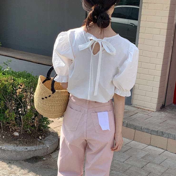 ブラウス バックリボン シャツ | shoppinggo | 詳細画像10 