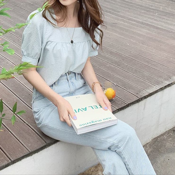 新作ブラウス シャツブラウス スクエアネック | shoppinggo | 詳細画像16 