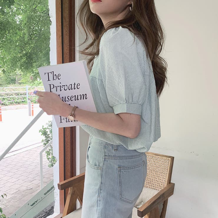 新作ブラウス シャツブラウス スクエアネック | shoppinggo | 詳細画像19 