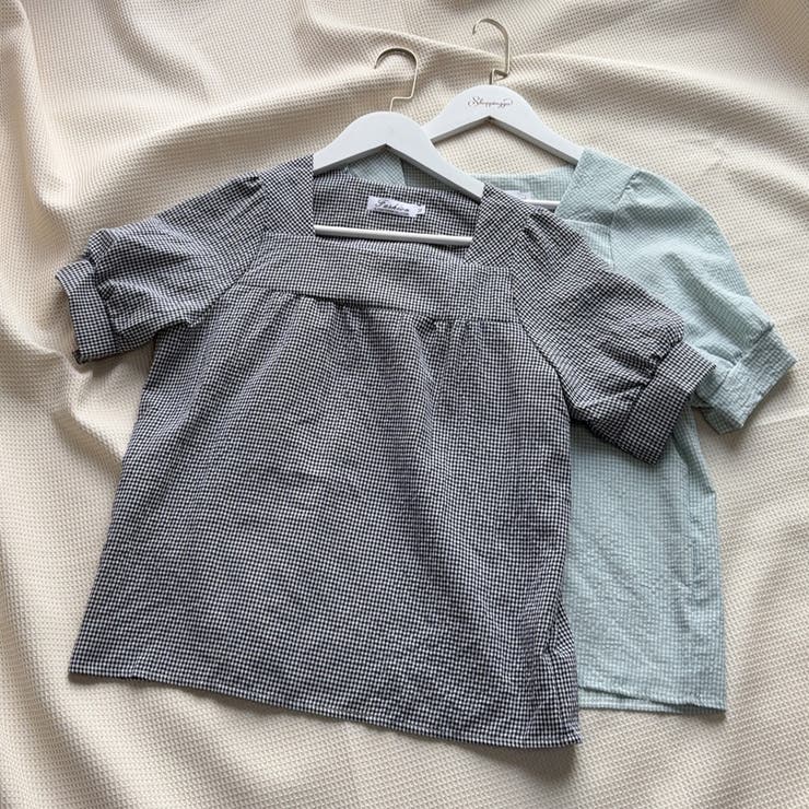 新作ブラウス シャツブラウス スクエアネック | shoppinggo | 詳細画像42 