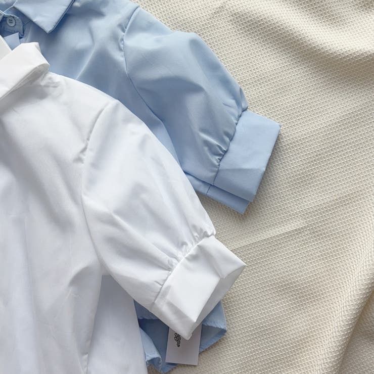 バックプリーツシャツ タック ブラウス | shoppinggo | 詳細画像39 