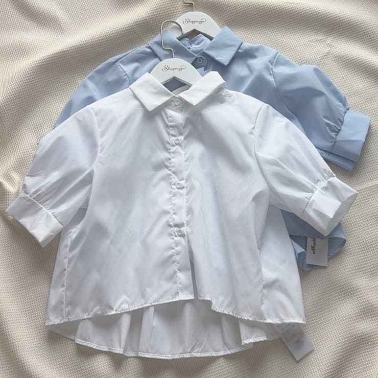 バックプリーツシャツ タック ブラウス | shoppinggo | 詳細画像41 