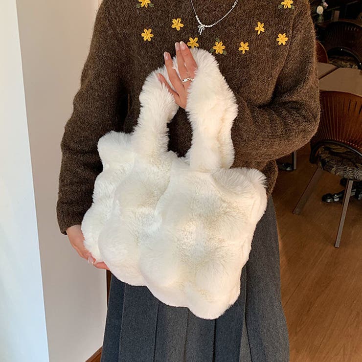 ファーバッグ ふわふわ ミニトートバッグ | shoppinggo | 詳細画像11 