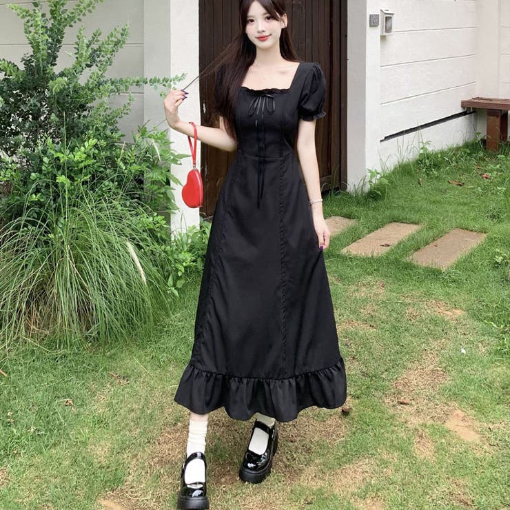 ロングワンピース フレア 4way | shoppinggo | 詳細画像3 