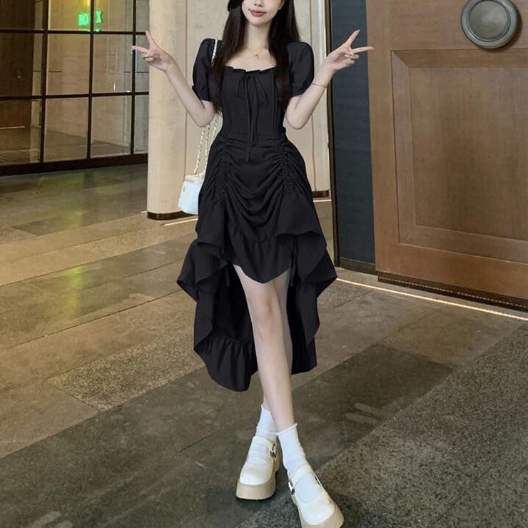 ロングワンピース フレア 4way | shoppinggo | 詳細画像17 