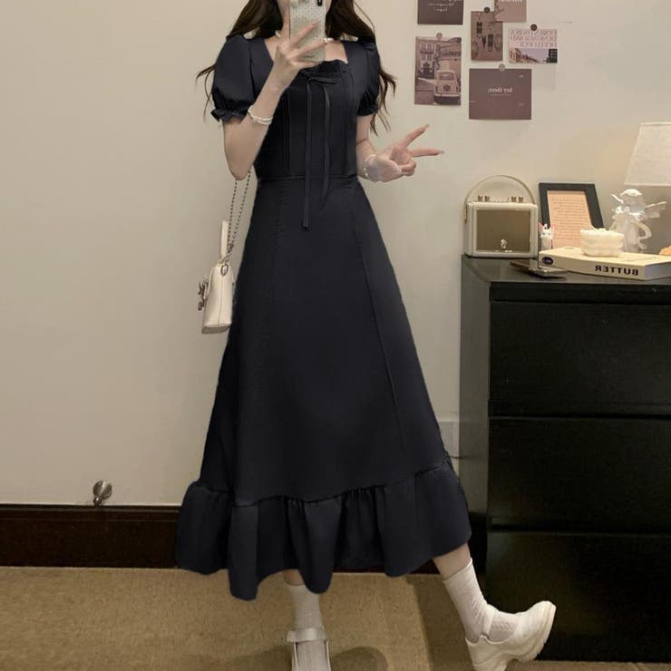 ロングワンピース フレア 4way[品番：JRKW0005498]｜shoppinggo