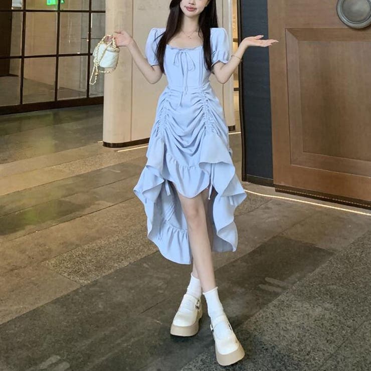 ロングワンピース フレア 4way | shoppinggo | 詳細画像21 