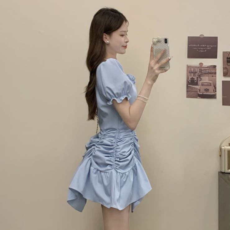 やぶ　ワンピース カヤ ワンピース 「カヤ」-SHIKI-四季 春風八掛 新ワンピース