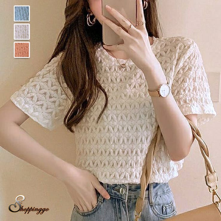 ブラウストップス 白 薄手 | shoppinggo | 詳細画像1 