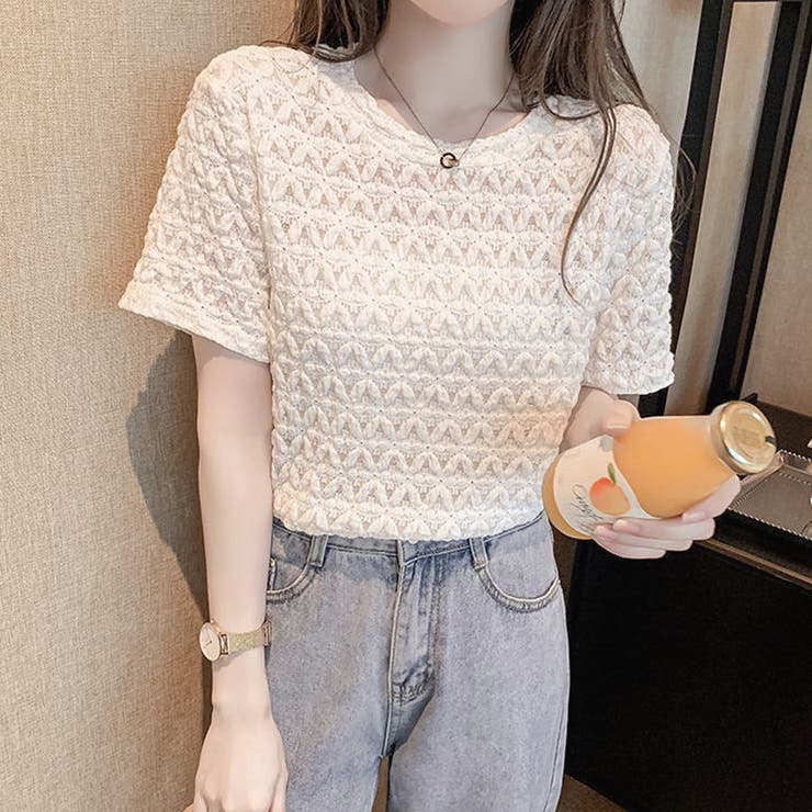 ブラウストップス 白 薄手 | shoppinggo | 詳細画像5 