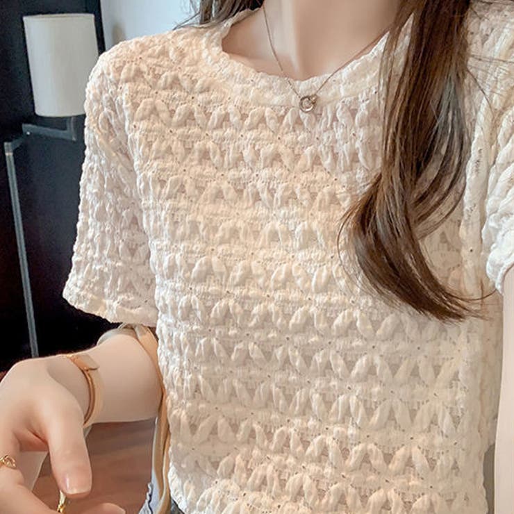 ブラウストップス 白 薄手 | shoppinggo | 詳細画像6 