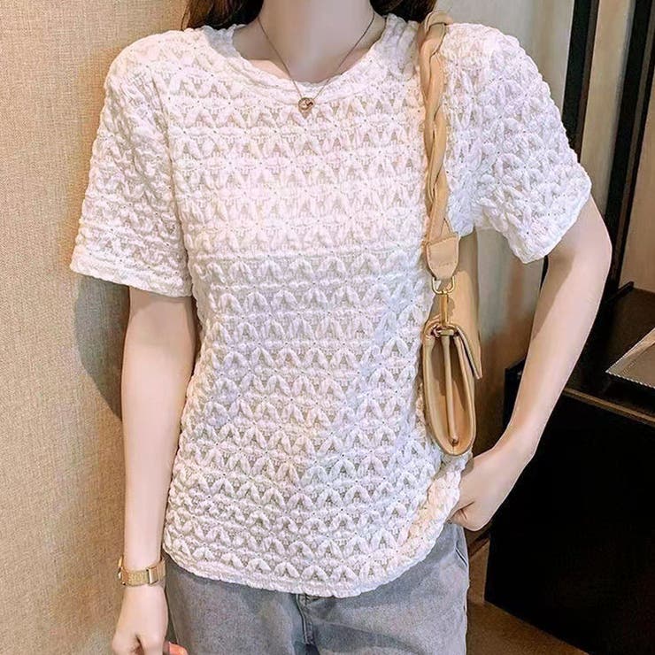 ブラウストップス 白 薄手 | shoppinggo | 詳細画像8 