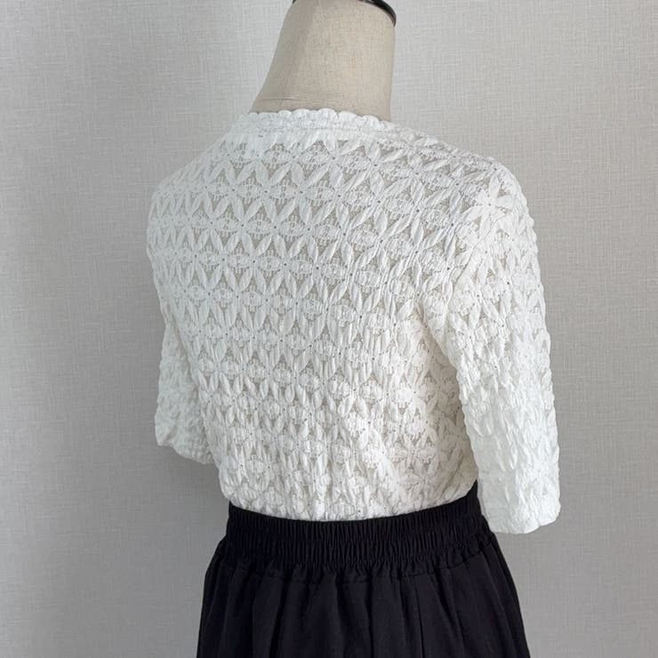 ブラウストップス 白 薄手 | shoppinggo | 詳細画像24 