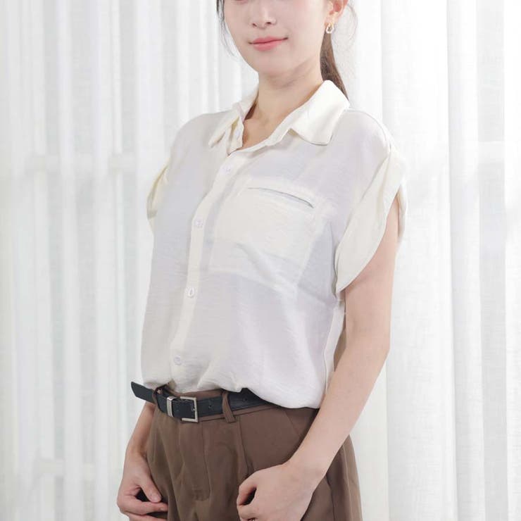 ブラウスシャツ レディース 半袖 | shoppinggo | 詳細画像4 