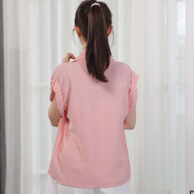 ブラウスシャツ レディース 半袖 | shoppinggo | 詳細画像41 