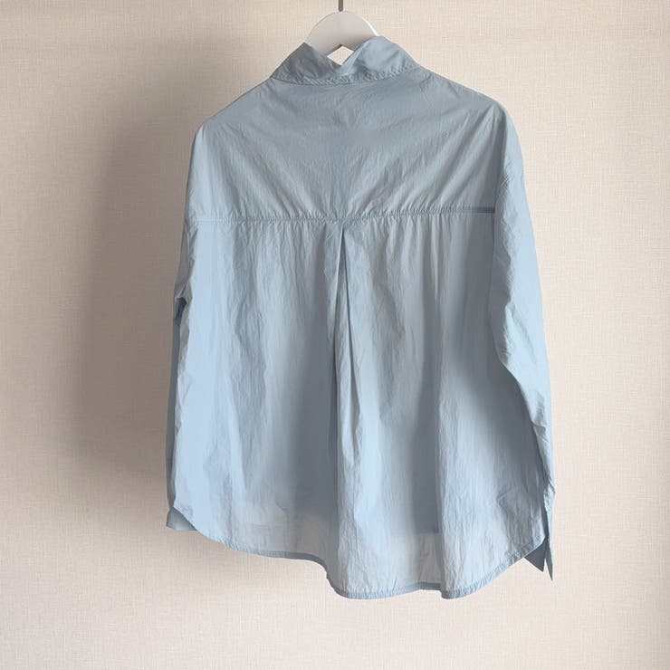 シャツカーディガン フロントリボン刺しゅう 透け感 | shoppinggo | 詳細画像9 