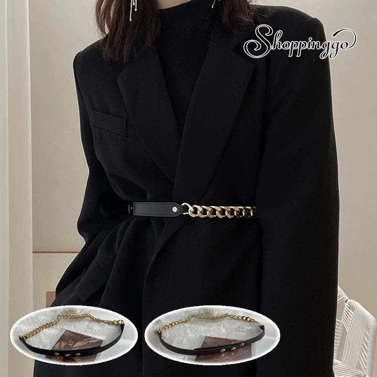 ベルト スナップボタン レディース | shoppinggo | 詳細画像1 