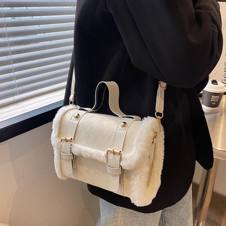 ファー付き2WAYミニショルダーバッグ レディースバッグショルダーバッグハンドバ… | shoppinggo | 詳細画像5 