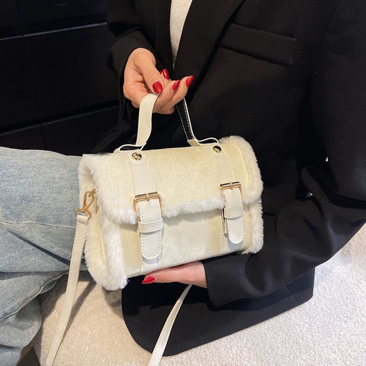 ファー付き2WAYミニショルダーバッグ レディースバッグショルダーバッグハンドバ… | shoppinggo | 詳細画像7 