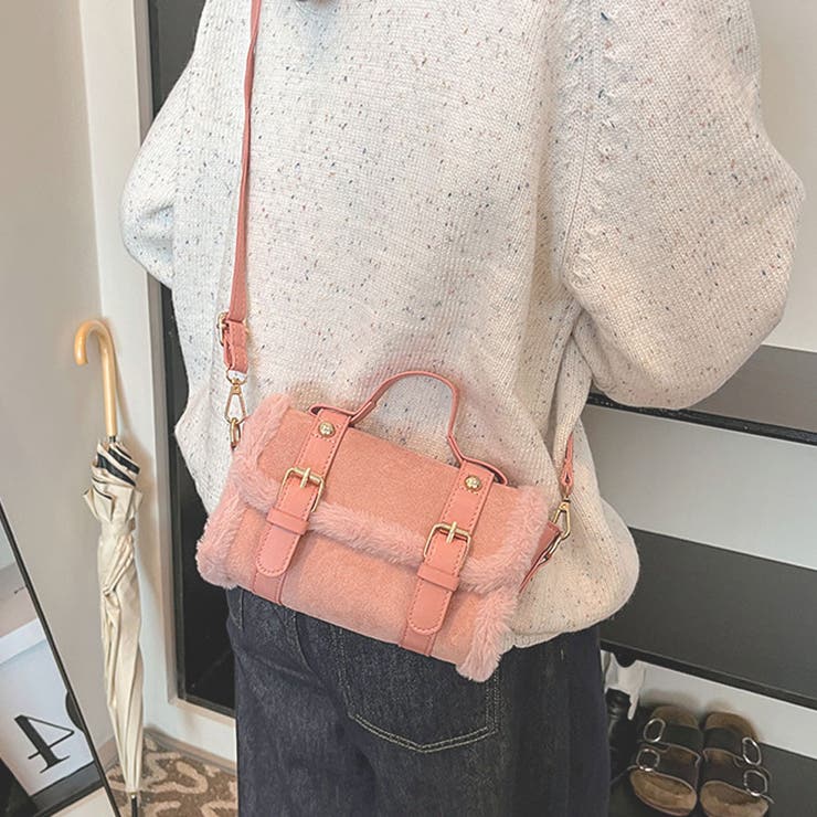 ファー付き2WAYミニショルダーバッグ レディースバッグショルダーバッグハンドバ… | shoppinggo | 詳細画像14 
