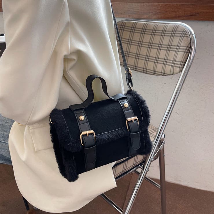ファー付き2WAYミニショルダーバッグ レディースバッグショルダーバッグハンドバ… | shoppinggo | 詳細画像16 