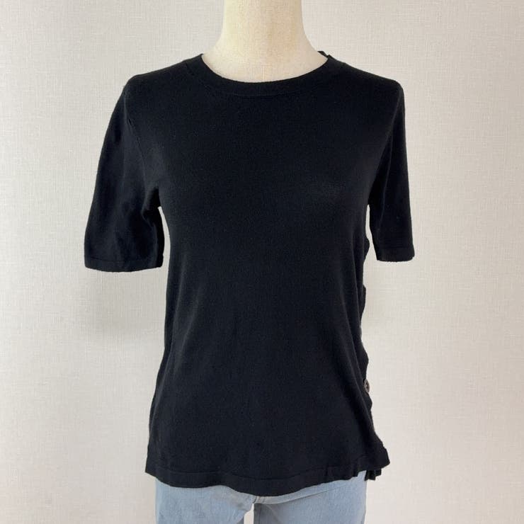 夏服 サイドボタンサマーニット 半袖 | shoppinggo | 詳細画像16 