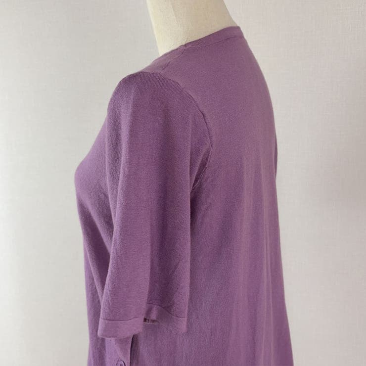 夏服 サイドボタンサマーニット 半袖 | shoppinggo | 詳細画像22 