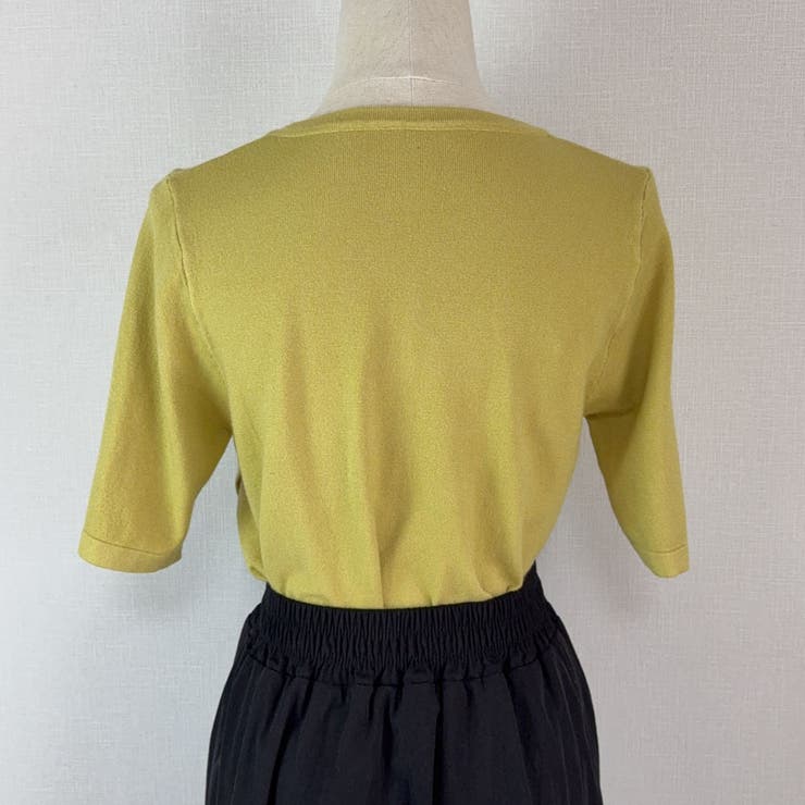 夏服 サイドボタンサマーニット 半袖 | shoppinggo | 詳細画像39 