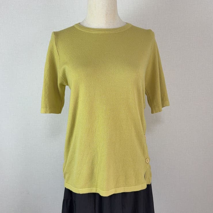 夏服 サイドボタンサマーニット 半袖 | shoppinggo | 詳細画像41 