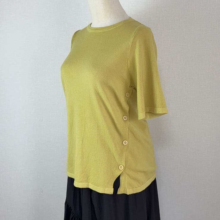 夏服 サイドボタンサマーニット 半袖 | shoppinggo | 詳細画像42 