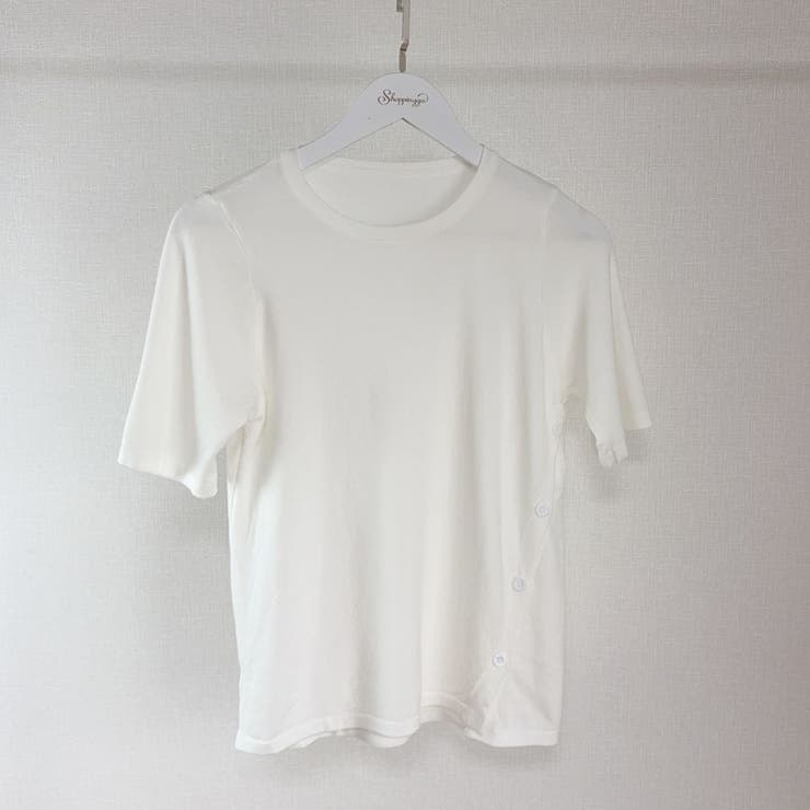 夏服 サイドボタンサマーニット 半袖 | shoppinggo | 詳細画像44 