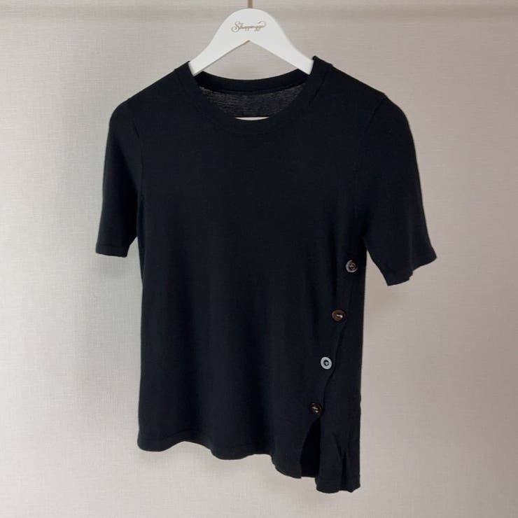 夏服 サイドボタンサマーニット 半袖 | shoppinggo | 詳細画像46 