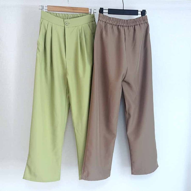 タックワイドパンツ スラックス リラックスパンツ | shoppinggo | 詳細画像36 