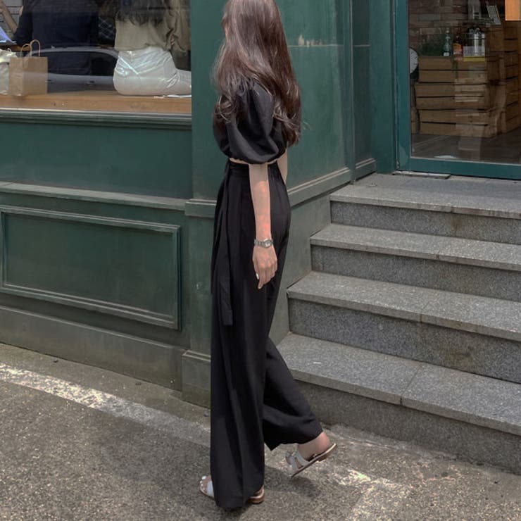 ワイドパンツ タックワイドパンツ スラックス | shoppinggo | 詳細画像9