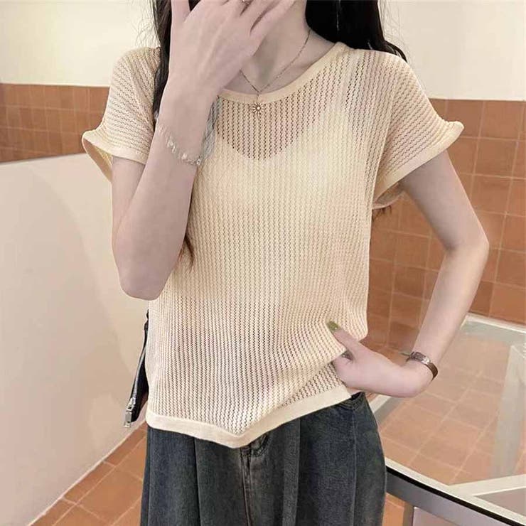 夏新作 サマーニット 背中レース付き | shoppinggo | 詳細画像76 