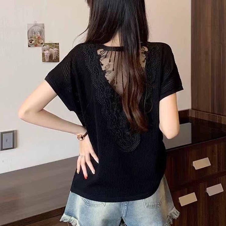 夏新作 サマーニット 背中レース付き | shoppinggo | 詳細画像81 