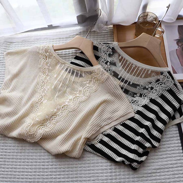 夏新作 サマーニット 背中レース付き | shoppinggo | 詳細画像64 