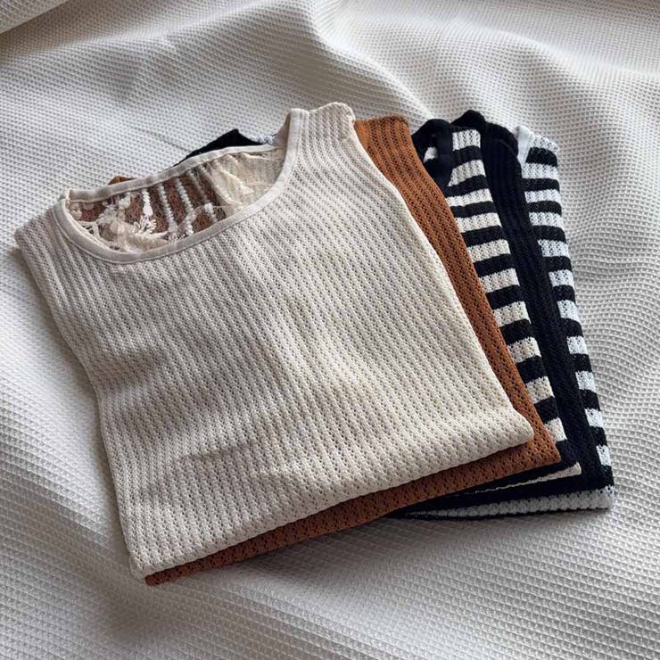 夏新作 サマーニット 背中レース付き | shoppinggo | 詳細画像72 