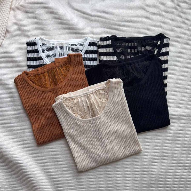 夏新作 サマーニット 背中レース付き | shoppinggo | 詳細画像75 