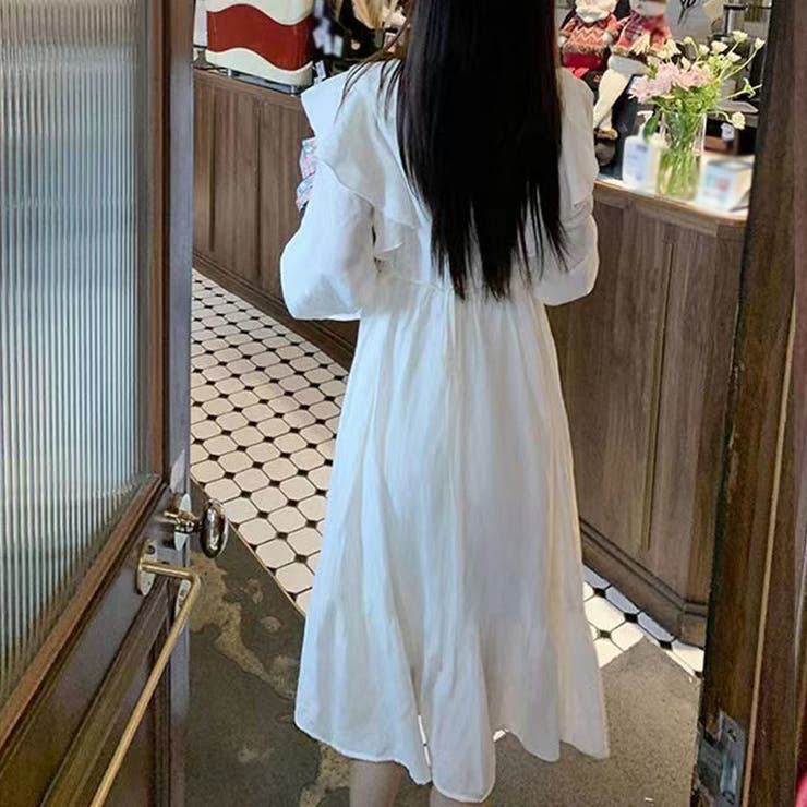 ワンピース 長袖 Vネック | shoppinggo | 詳細画像10 