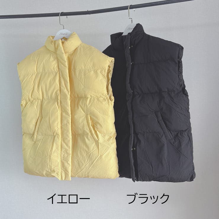 中綿ベスト 中綿コート ショート丈 | shoppinggo | 詳細画像2 