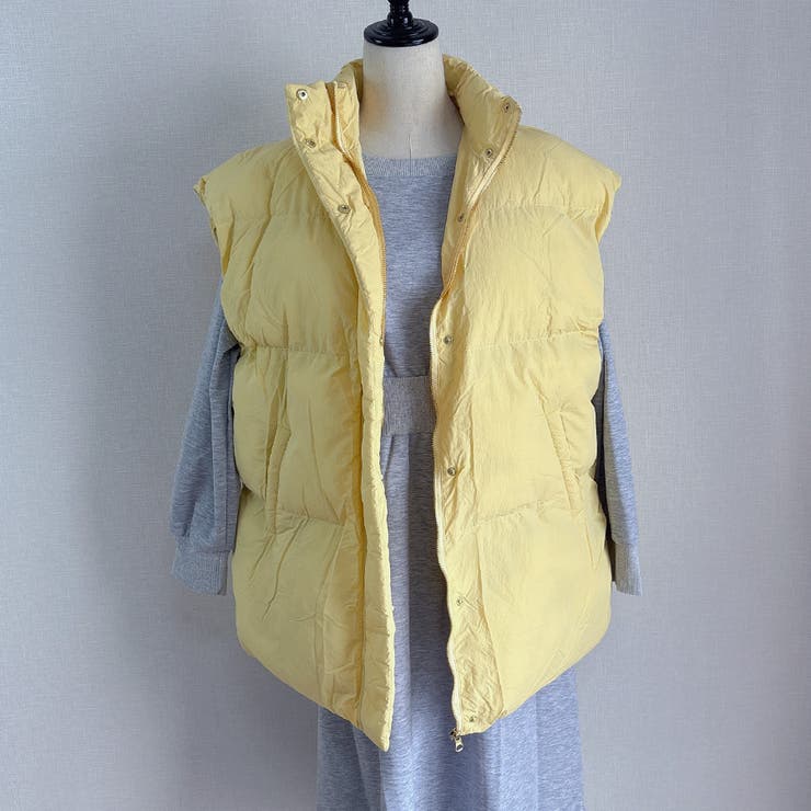 中綿ベスト 中綿コート ショート丈 | shoppinggo | 詳細画像10 
