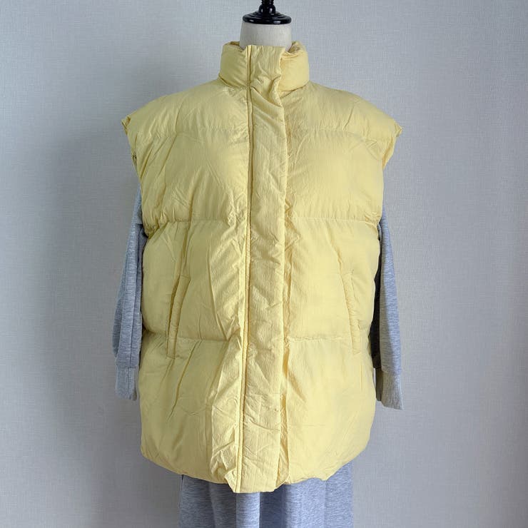 中綿ベスト 中綿コート ショート丈 | shoppinggo | 詳細画像11 