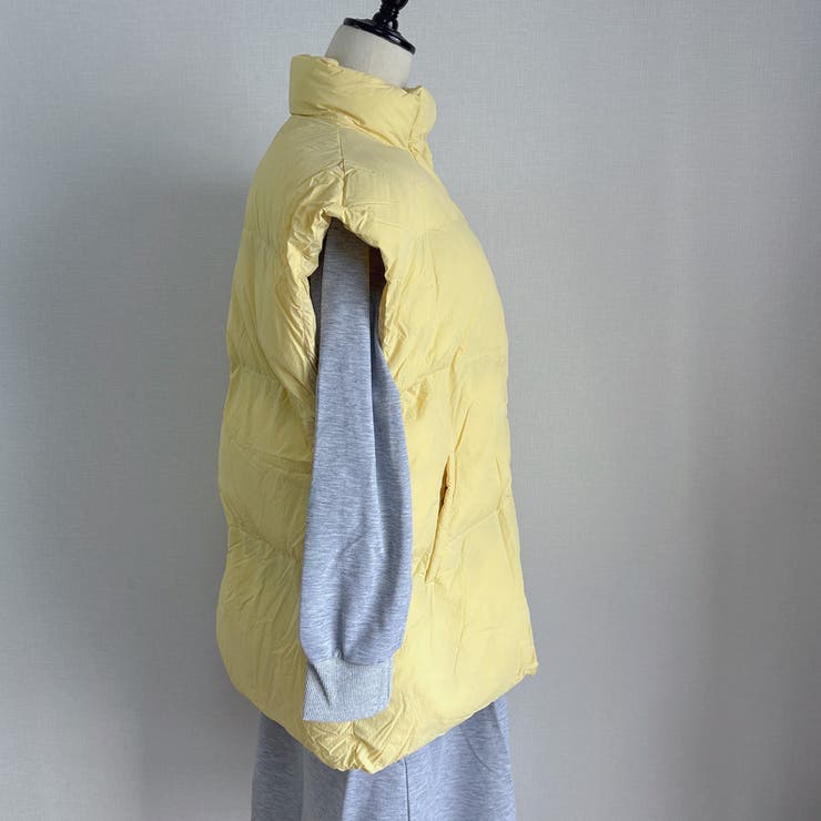 中綿ベスト 中綿コート ショート丈 | shoppinggo | 詳細画像12 