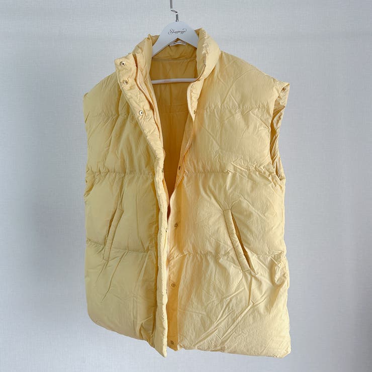 中綿ベスト 中綿コート ショート丈 | shoppinggo | 詳細画像16 